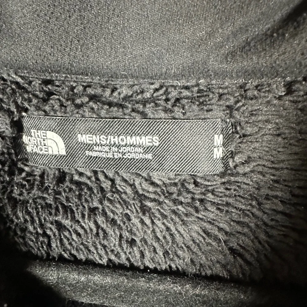 The North Face Mens M WindWall Fleece Lined Softshell Jacket Black Outdoors Hike